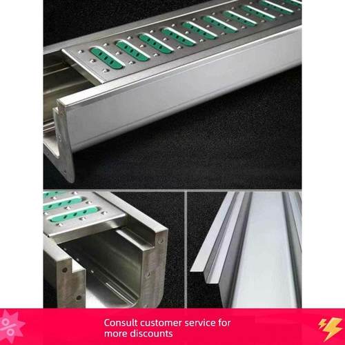 304不锈钢线性排水沟u型沟排水沟厨房污水沟水槽盖水沟