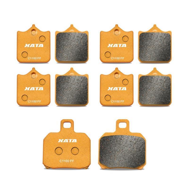 XATA半金属刹车片适用摩托车小魔鬼502C BJ500-6A-6B碟刹皮原配件