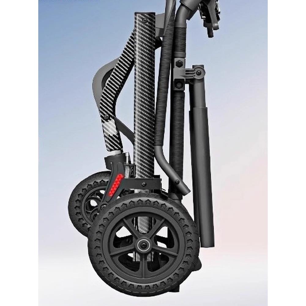 轻型可折叠老人旅行手推车，超轻便携式手推车，老年人小型移动滑