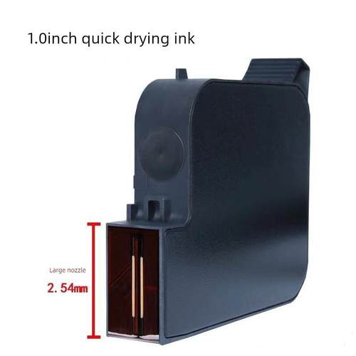 手持式喷墨打印机墨盒1.0英寸墨盒大字体墨盒25.4毫米墨盒大喷嘴3