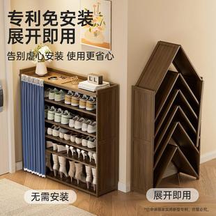 入户门鞋 2024 柜家用门口多层鞋 架外楼道走廊用玄关柜一体室内新款