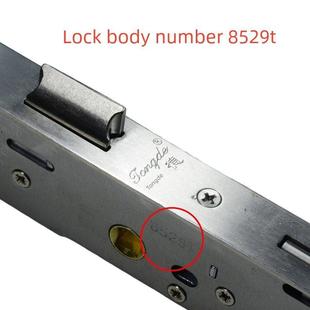 金刚网纱门锁同德牌多点把手纱门带钥匙拉手联动锁锁体型号8529T