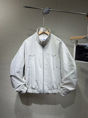 2026新款美式立领夹克外套男潮牌宽松休闲上衣简约外套男款潮流款