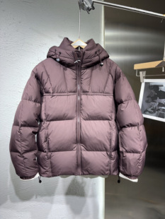 新款潮牌连帽泡芙格鸭绒羽绒服男宽松休闲外套上衣保暖面包服潮潮