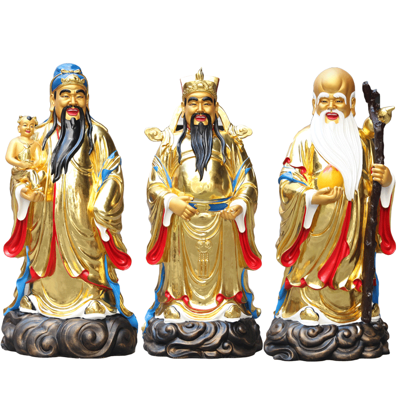 寺庙玻璃钢寿星菩萨神像厂家直销