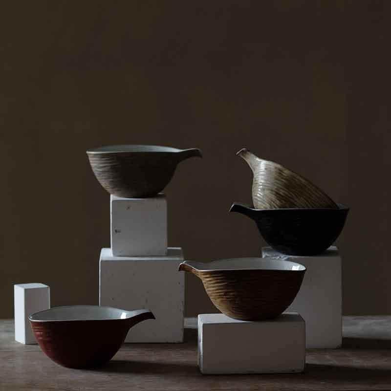 纯手工日式粗陶粉引无形公道杯茶海分茶器均杯茶道配件手作,餐饮具,公道杯,淘宝优惠券,粉丝福利购,淘宝优惠卷