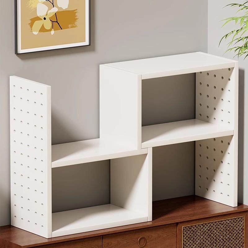 桌面置物架学生书桌简易可伸缩书架家用客厅装饰展柜办公室整理柜,收纳整理,书桌收纳置物架,淘宝优惠券,粉丝福利购,淘宝优惠卷