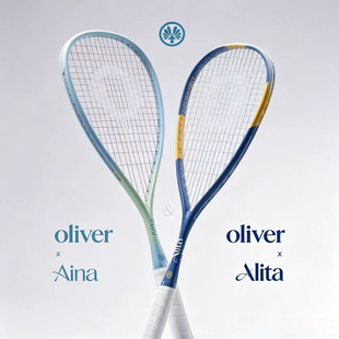 Oliver 奥利弗 Aina/Alita 全碳纤维超轻初学比赛男女通用壁球拍