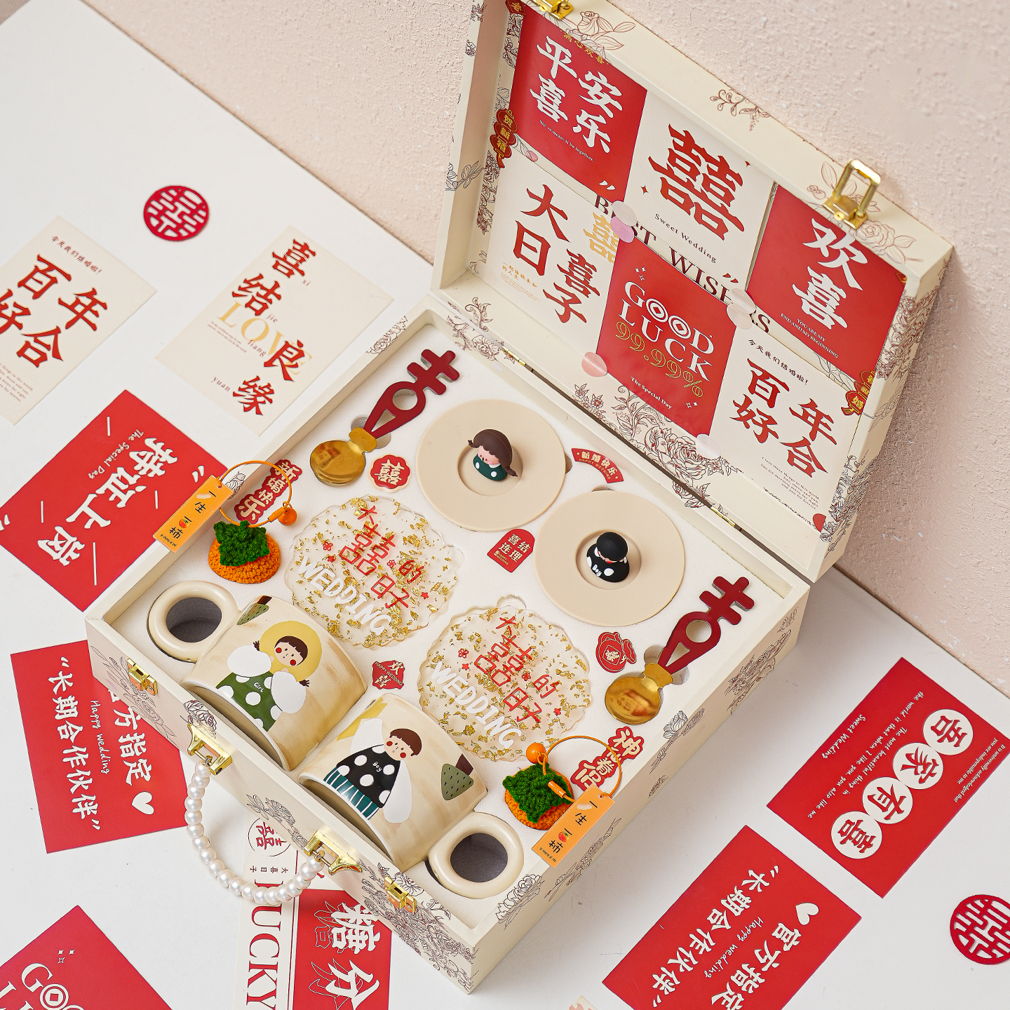 新婚礼物送新人结婚订婚高级实用