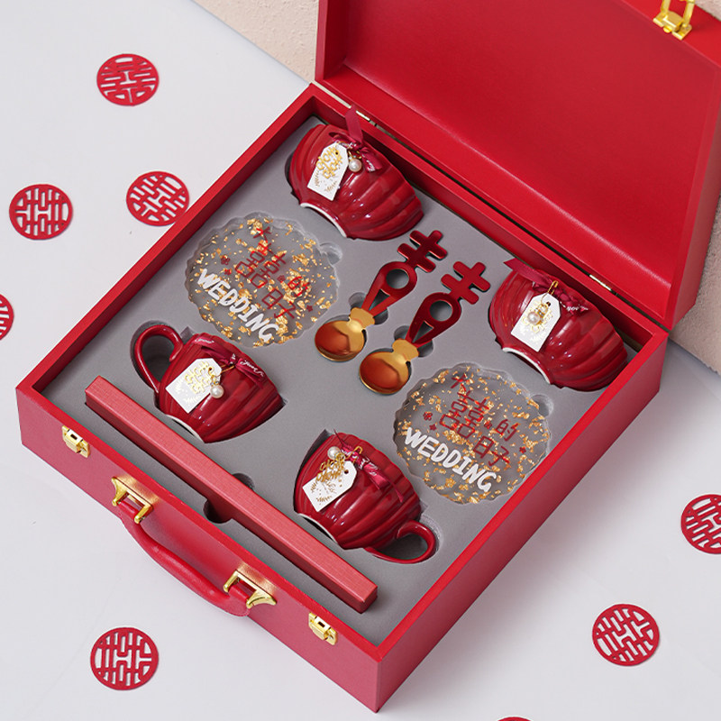 结婚礼物餐具套装送闺蜜实用喜杯喜碗订婚礼品送新人新娘新婚,节庆用品/礼品,创意礼盒/礼品套组,淘宝优惠券,粉丝福利购,淘宝优惠卷