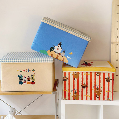 PP板材质无异味可水洗卡通储物箱