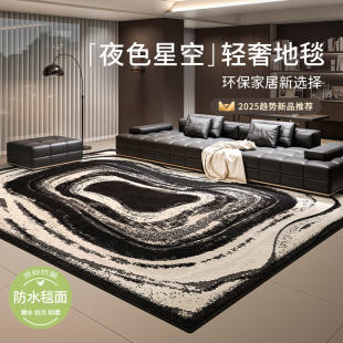 现代简约免打理免洗可擦沙发茶几地毯垫 轻奢高级地毯客厅2025新款