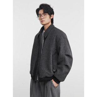 亦止『格调』90白鸭绒翻领男羽绒服冬季新款加厚保暖美式复古外套