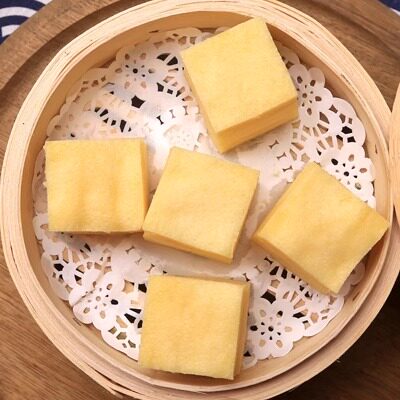奶香软层糕宝宝松糕半成品儿童早餐发糕蒸糕鸡蛋糕12个480g - 封面