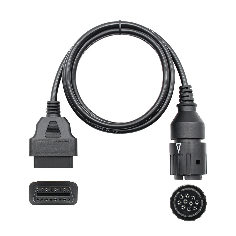 OBD Cable 10 PIN for bmw ICOM D Moto 适合摩托 配合诊断仪