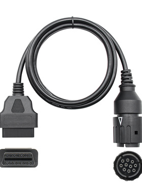 OBD Cable 10 PIN for bmw ICOM D Moto 适合摩托 配合诊断仪