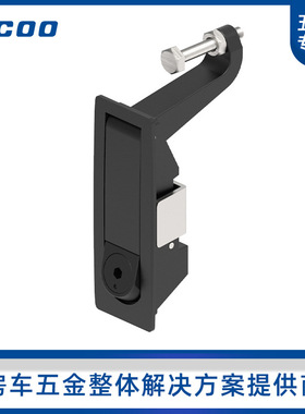 斯科MS719锌合金压缩机锁 新中式平面按压 机柜机箱配电柜锁A7301