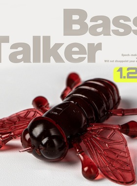 鲈语者Wafting/落萤1.2寸昆虫小苍蝇小蜜蜂软饵路亚软饵黑坑野钓