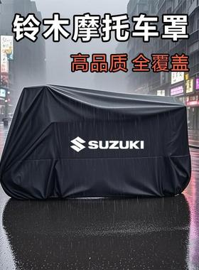 适用铃木UY125防雨罩TR300车罩GSX250DL防水AFR UHR150机车车罩