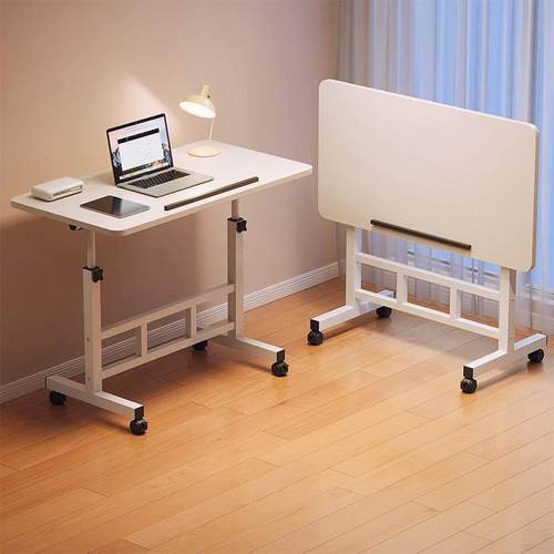 可移动床边桌子笔记型电脑桌升降桌书桌学生家用简易书桌折叠桌