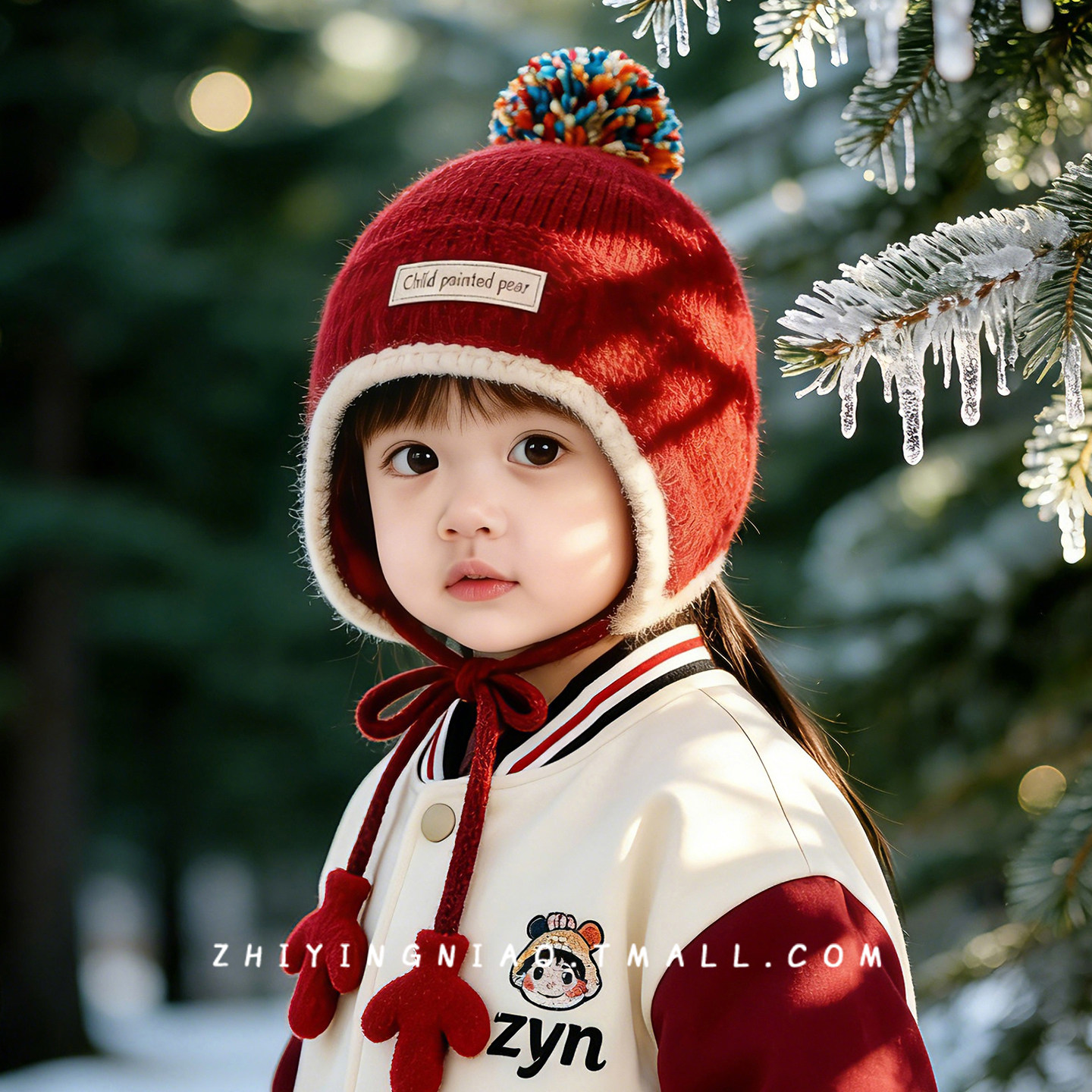 儿童帽子冬季韩版男孩针织套头帽保暖女童宝宝外出防风护耳毛线帽,童装/婴儿装/亲子装,帽子,淘宝优惠券,粉丝福利购,淘宝优惠卷