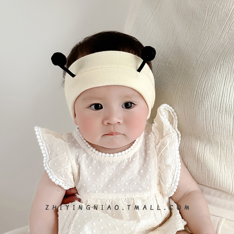 婴儿发带夏季薄款宝宝纯棉头巾可爱超萌发饰新生婴幼儿护囟门帽子,童装/婴儿装/亲子装,帽子,淘宝优惠券,粉丝福利购,淘宝优惠卷