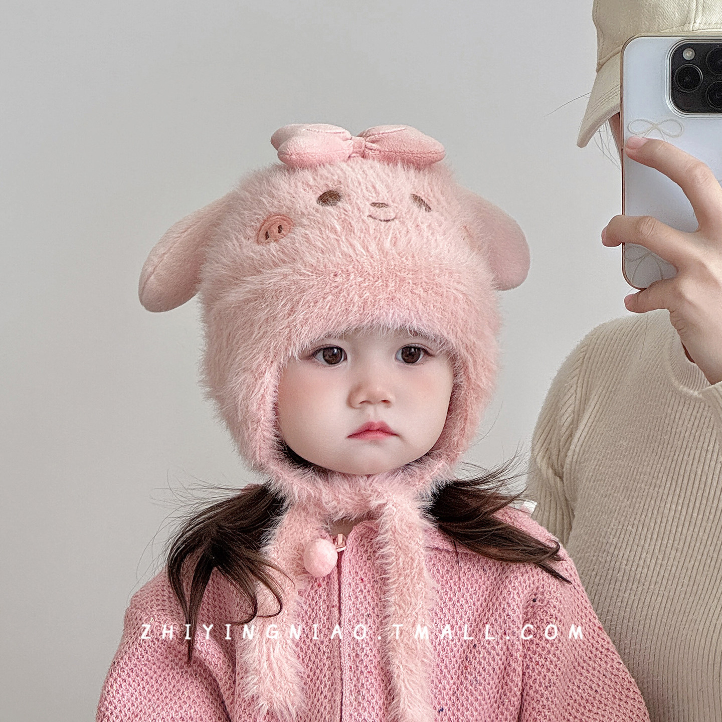 宝宝帽子秋冬季护耳帽可爱超萌女童毛绒帽外出防风儿童针织毛线帽,童装/婴儿装/亲子装,帽子,淘宝优惠券,粉丝福利购,淘宝优惠卷