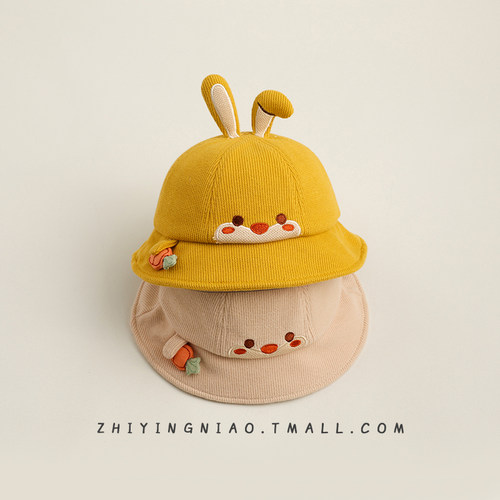 织婴鸟旗舰店棉布渔夫帽