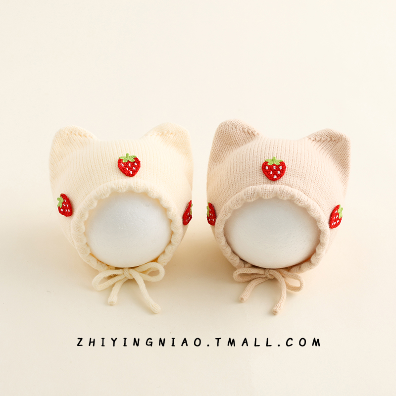 织婴鸟旗舰店针织护耳帽