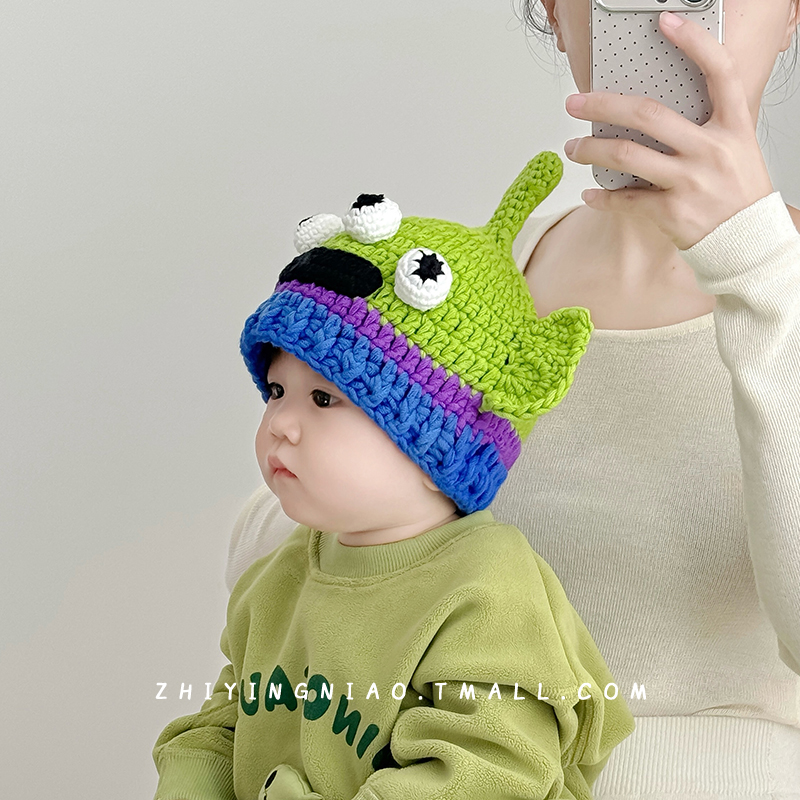 织婴鸟旗舰店针织痞幼帽