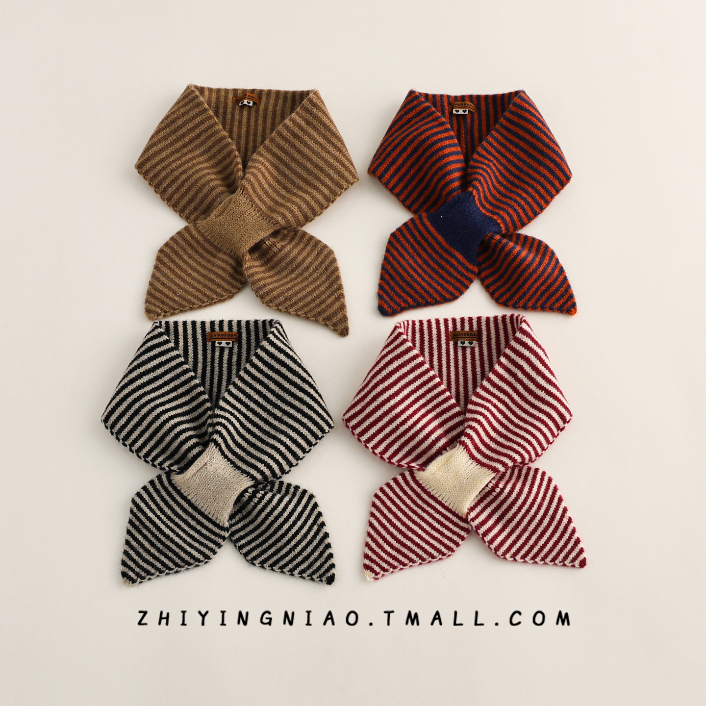 婴儿针织围巾韩版保暖宝宝围脖