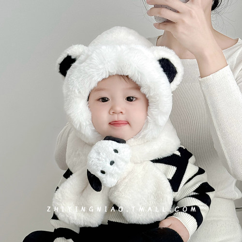 织婴鸟旗舰店毛绒护耳帽