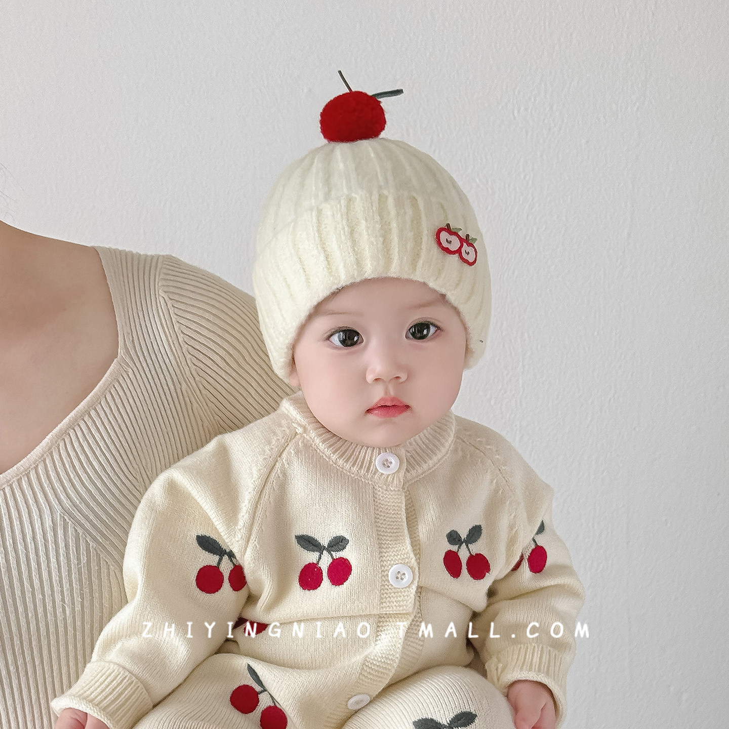 婴儿帽子秋冬季宝宝毛线帽小月龄针织帽可爱超萌婴幼儿护耳帽女童,童装/婴儿装/亲子装,帽子,淘宝优惠券,粉丝福利购,淘宝优惠卷