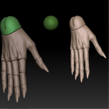 【12月19日开】fatemoons70手型fmd叔叔BJD龙手关节手bjd娃娃配件