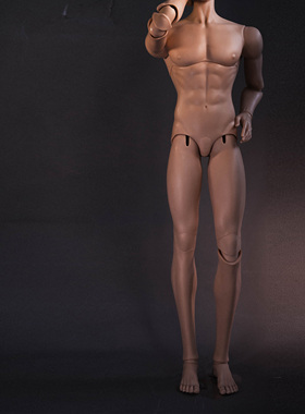 FMDBJD娃娃80壮叔体大三分叔体裸娃配身素体调色团身体单体SD人偶