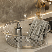 透明洗脸盆轻奢洗头盆轻奢洗脚盆家用盆子洗衣盆洗屁股加厚大小盆