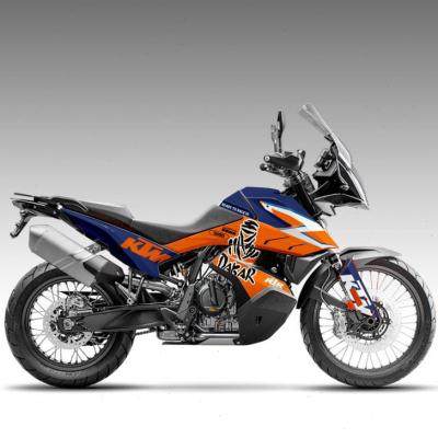 适用KTM790 ADV改装贴花贴纸车身彩色o装饰全车版画版花拉花可定