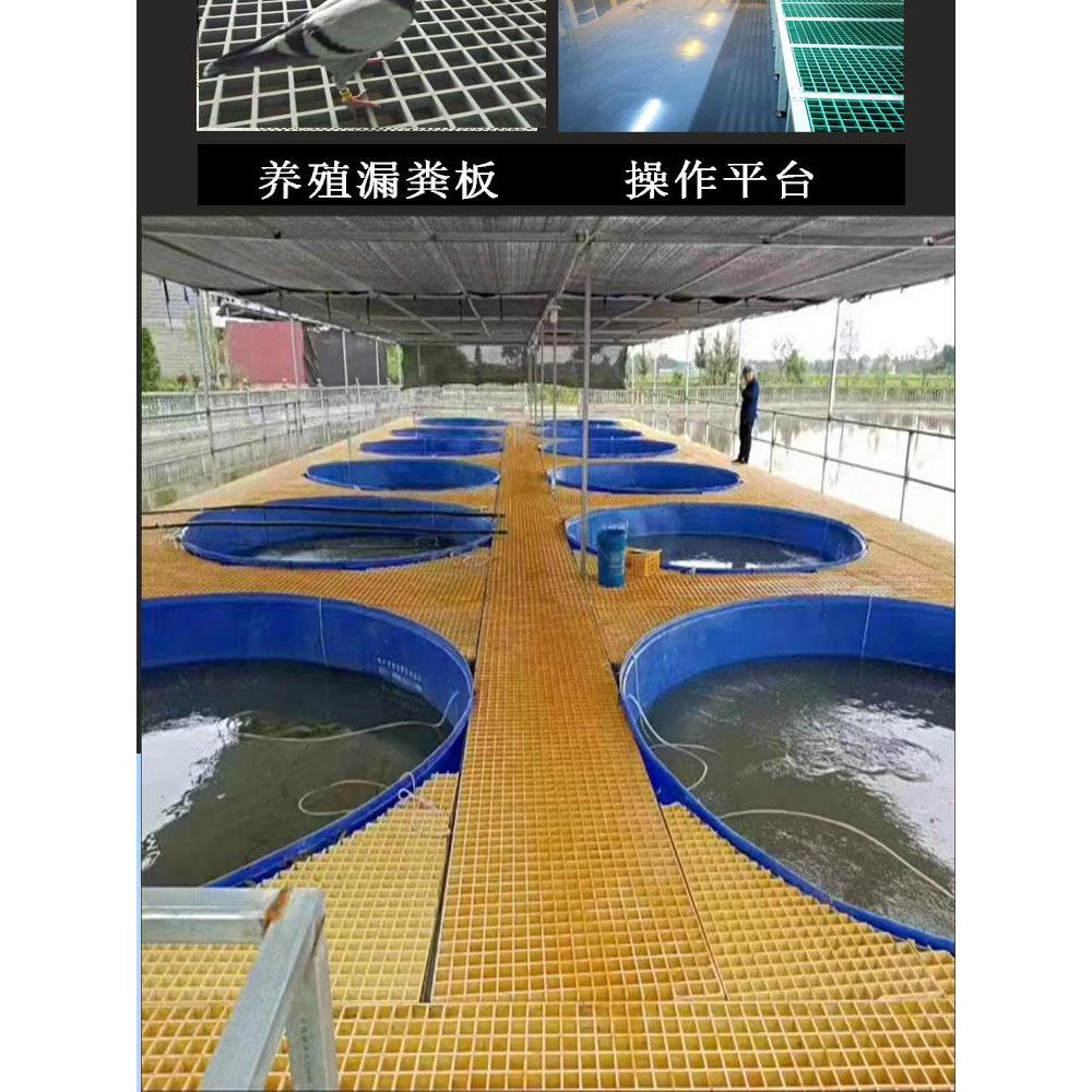 玻璃钢格栅板光伏检修踏板树池篦子养殖地网洗车房地沟格栅盖板厂