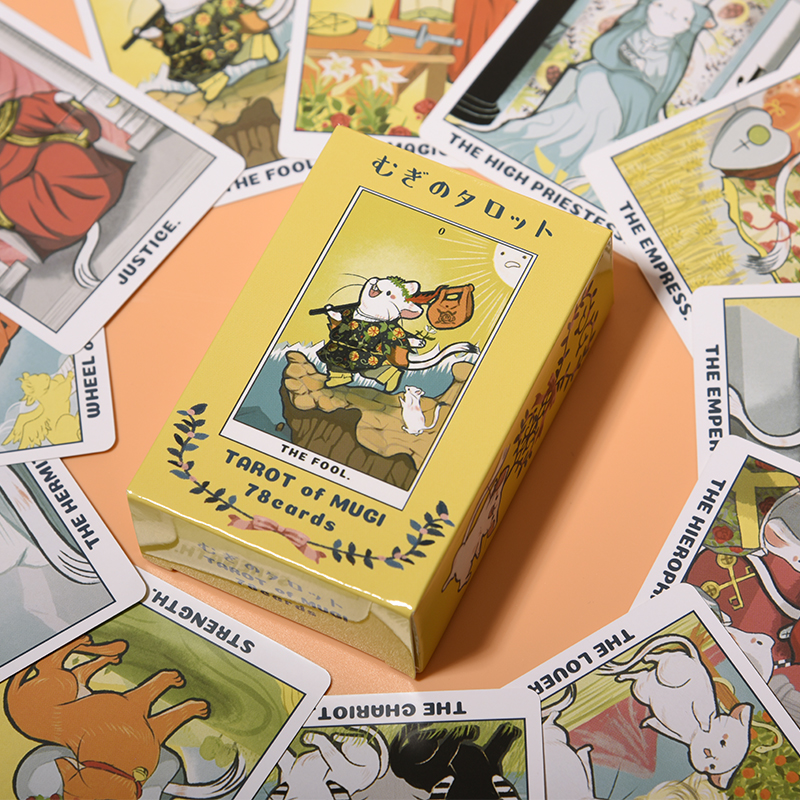 日版标准版小米鼠塔罗牌桌游卡牌