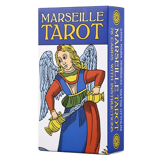 马赛塔罗牌英文维特韦特教程桌布桌游卡牌正版Marseille Tarot