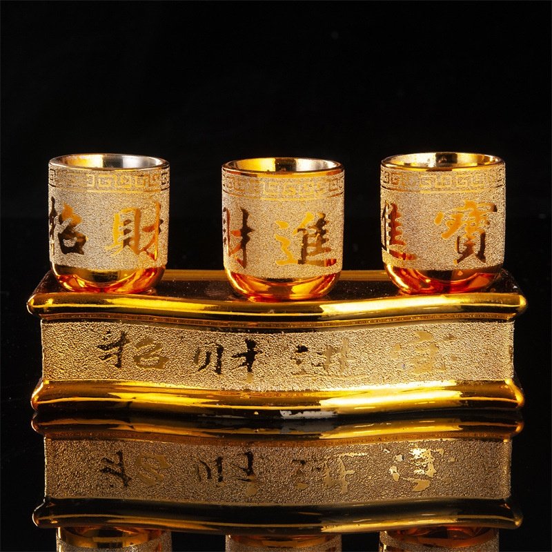 陶瓷供杯金沙圣水杯家用供财神供水杯家用供台酒杯茶杯批发,特色手工艺,其他宗教工艺品,淘宝优惠券,粉丝福利购,淘宝优惠卷