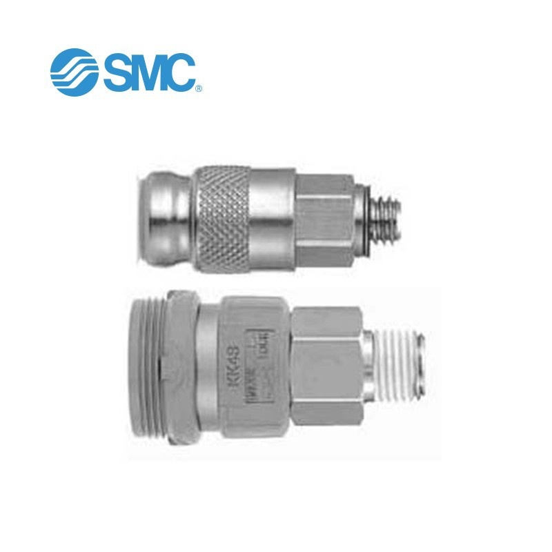 SMC KK 系列 S连接器 KK_S_M 插头/外螺纹型 KK3S-04L