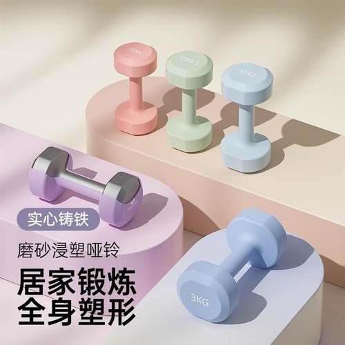 家用力量运动器材套装亚铃一对装