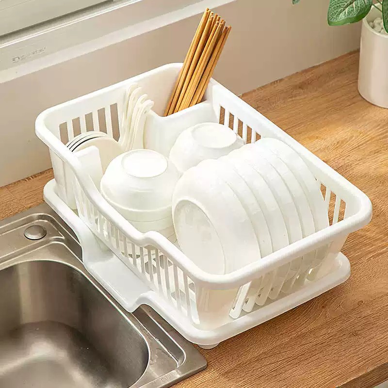日本精工厨房家用碗盘沥水收纳架