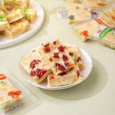 新疆特产手打奶盖艾麦奇混合味果粒奶酪独立装500g小奶盖包邮零食