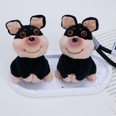 可爱蜜蜂小狗包包挂件女生毛绒