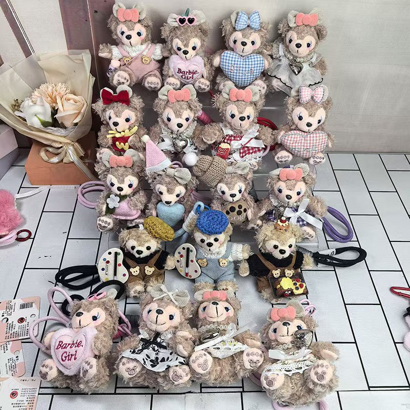 小红书同款画家达菲包包挂件毛绒