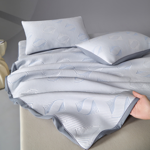 A类母婴级冰丝凉席床笠款高冰凉感可水洗软席子裸睡夏季三件套