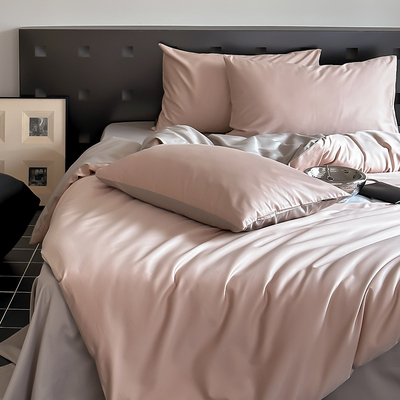 A类100支长绒棉四件套全棉被套