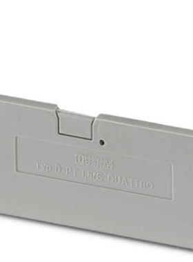 菲尼克斯 Phoenix 端板D-PT1.5/S-QUATTRO订货号3208375正品